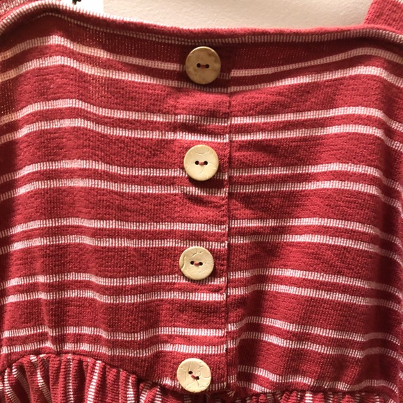 sun dress with wooden buttons - Picture 2 of 3